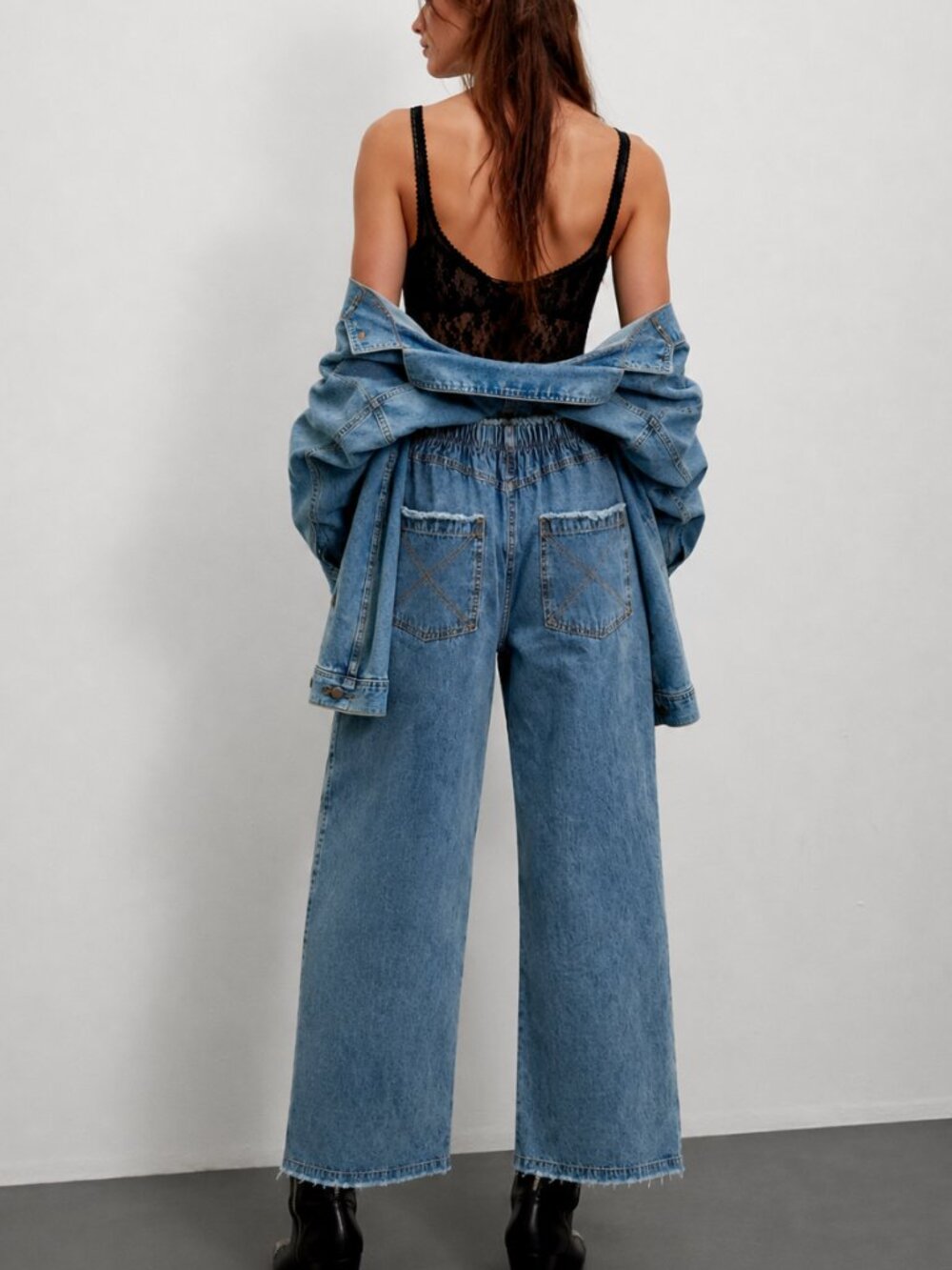 PAPER LACE LOVE DISTRESSED JEANS NWT - Picture 4 of 11